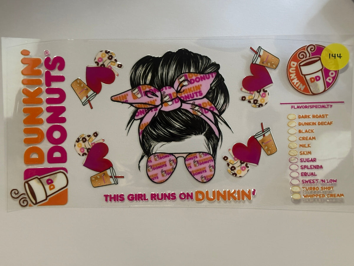 144 Runs on Dunkin