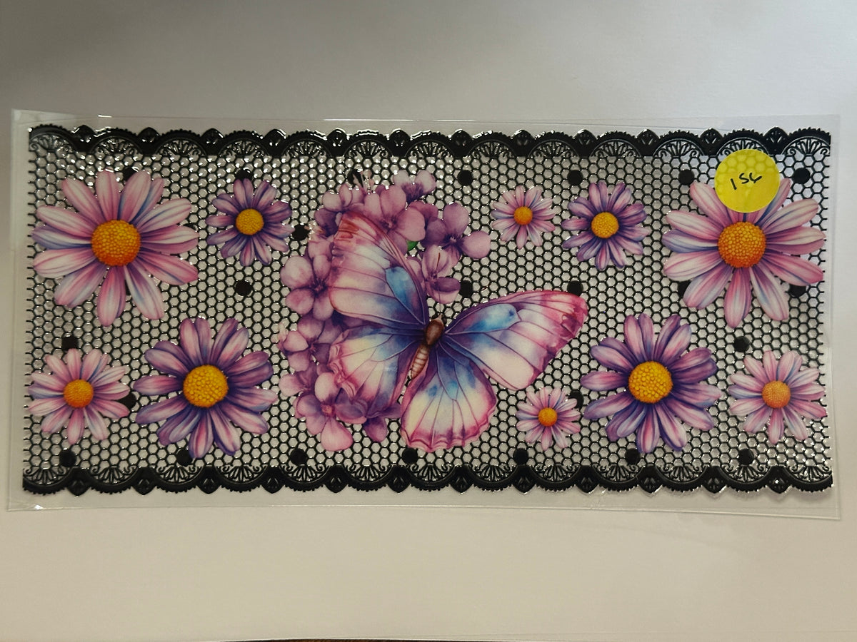 156 Lace Butterfly