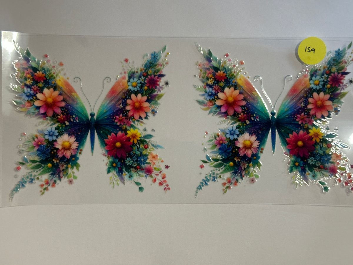 159 Flower Butterfly