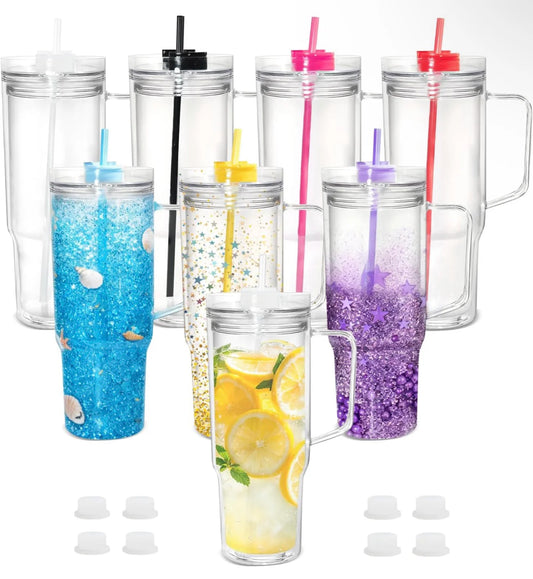 40 oz tumbler with spill proof lid