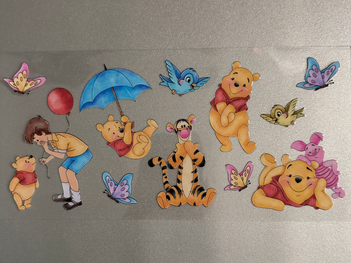 119 Pooh with Umbrella