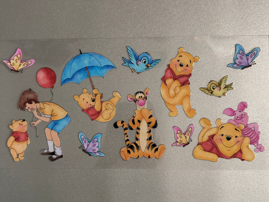 119 Pooh with Umbrella