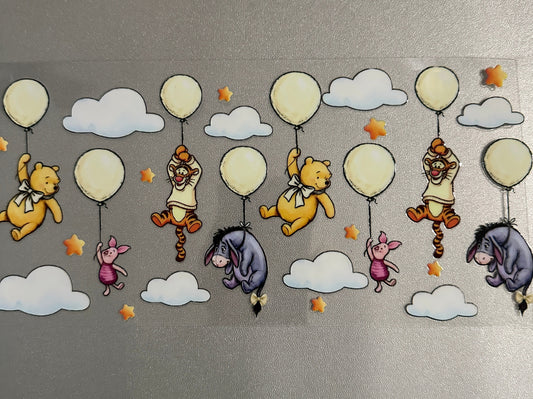 114 Yellow Balloon with Pooh