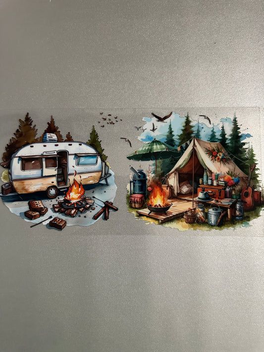 49 Camper/Tent (double sided)