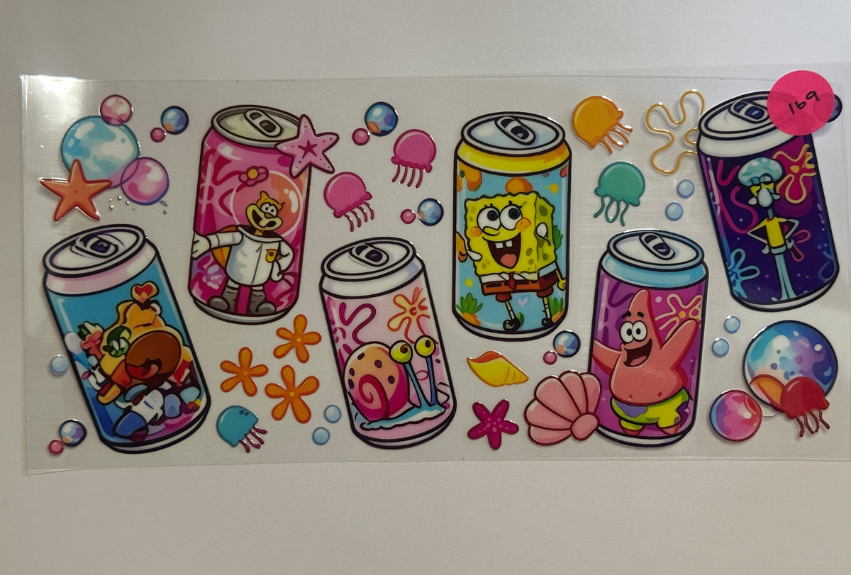 169 Spongebob Cans