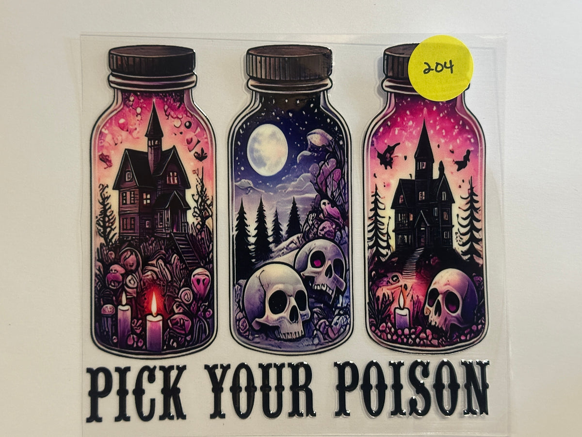 204 Pick your poison