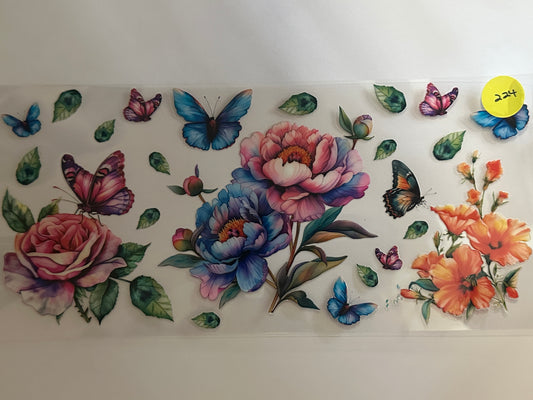 224 Flower (double sided)