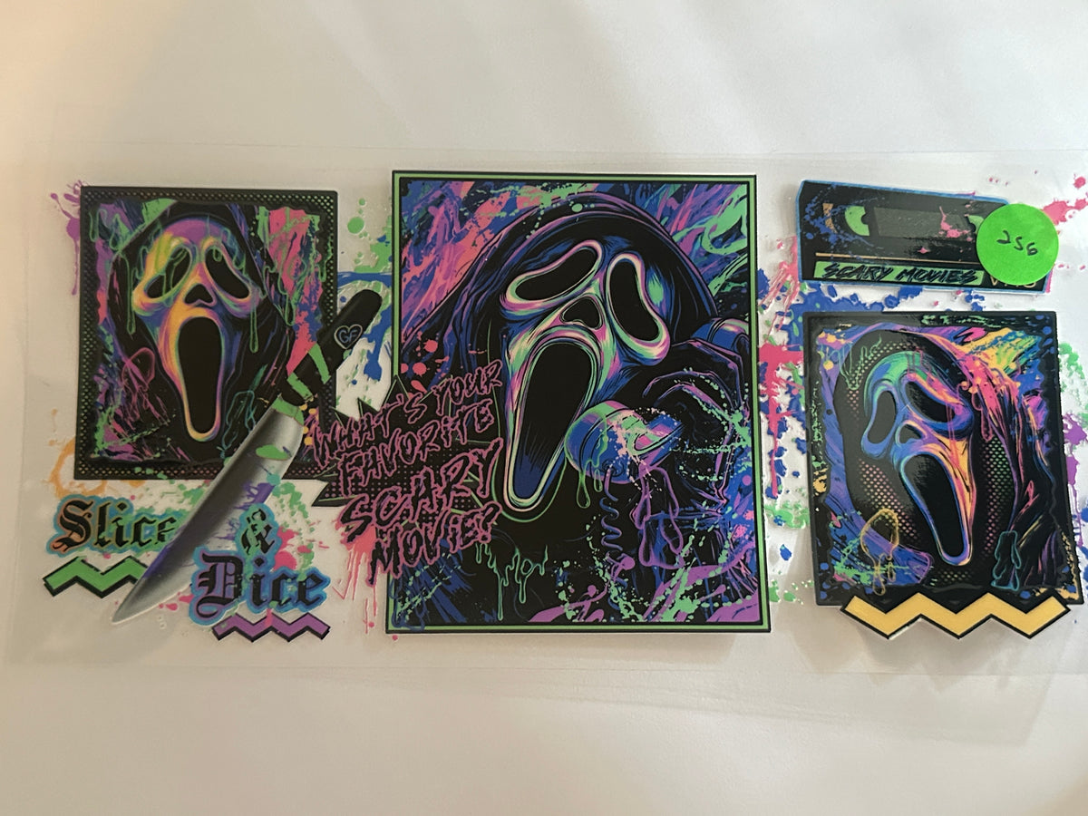 256 Ghost Face Neon