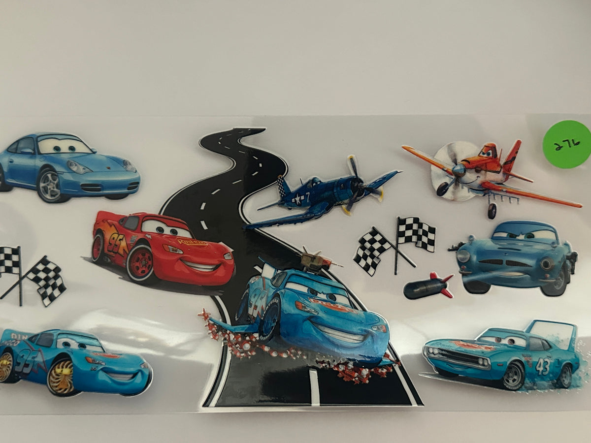 276 Cars (double sided)