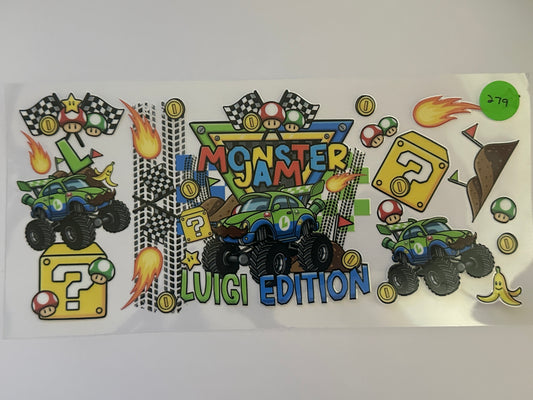 279 Monster Jam Luigi