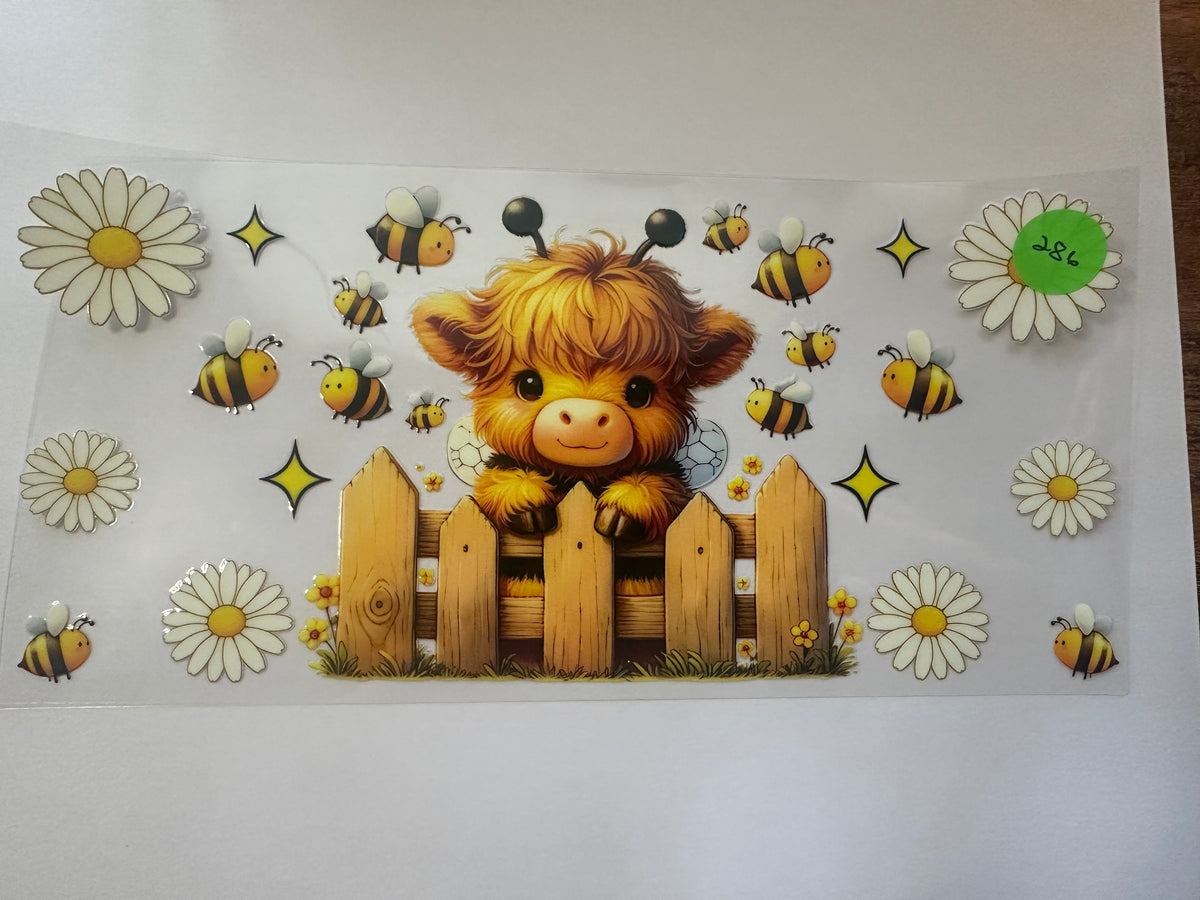 286 Cow with bees