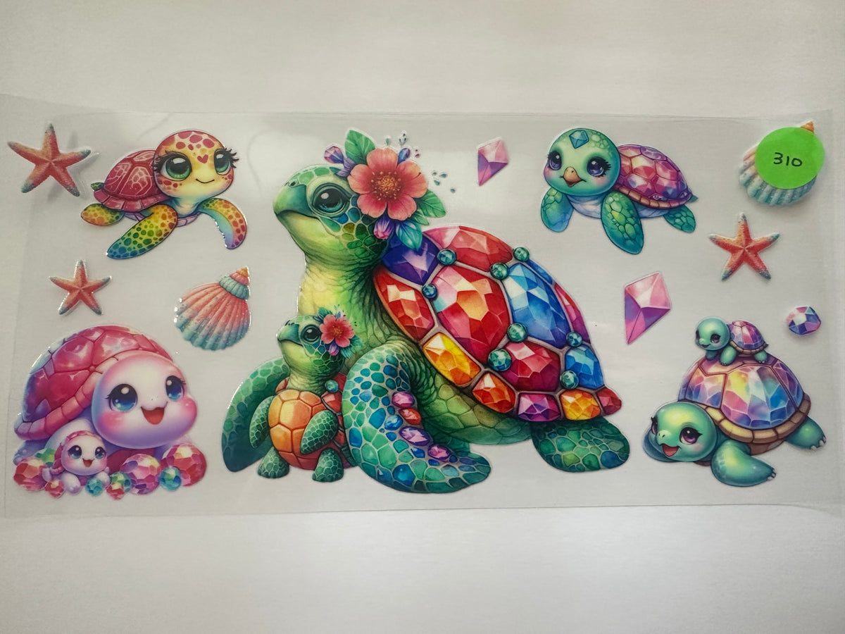 310 Turtles Jeweled