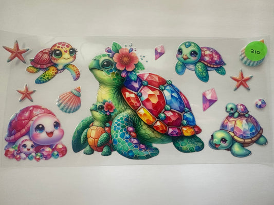 310 Turtles Jeweled