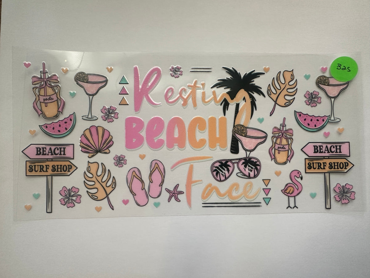 325 Resting Beach Face