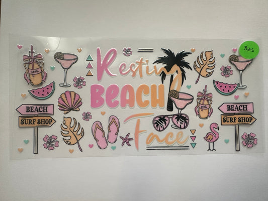 325 Resting Beach Face