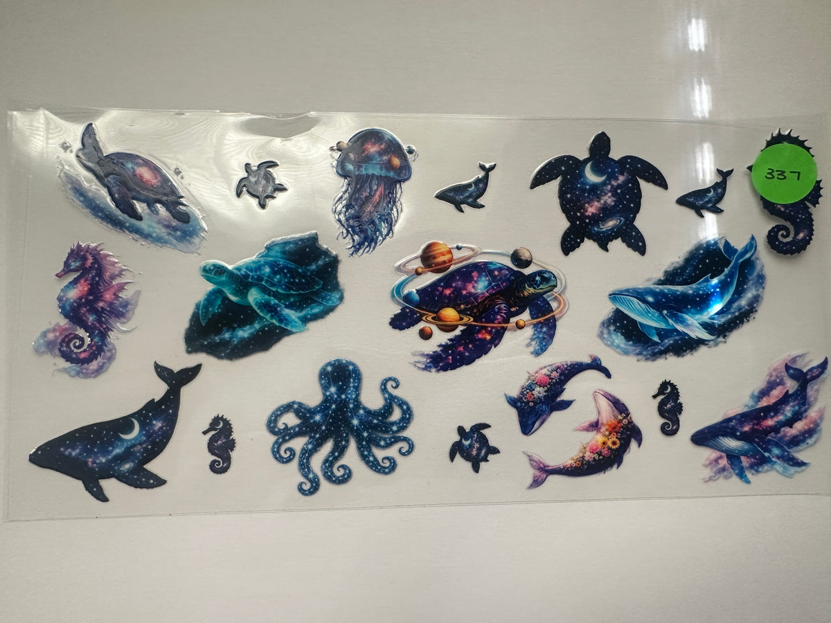337 Dark Ocean Life