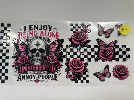 356 Enjoy being alone