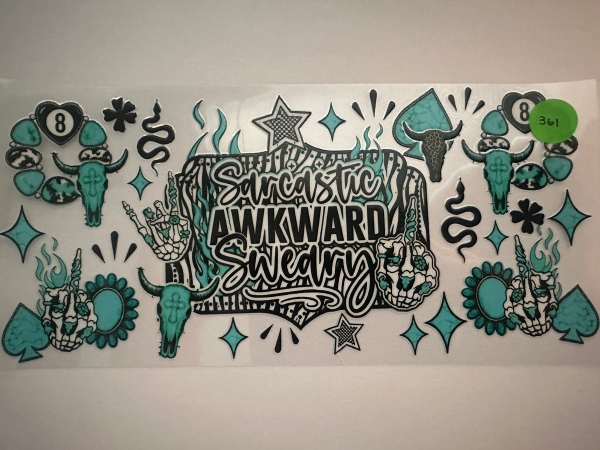 361 Sarcastic Awkward Sweary