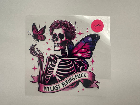 396 Last Flying Fuck Decal