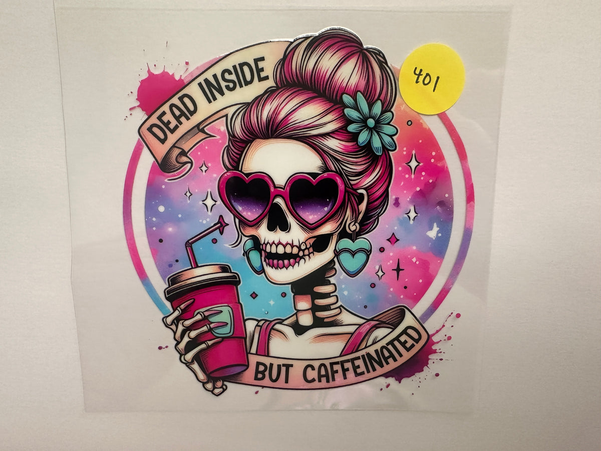 401 Dead inside Decal