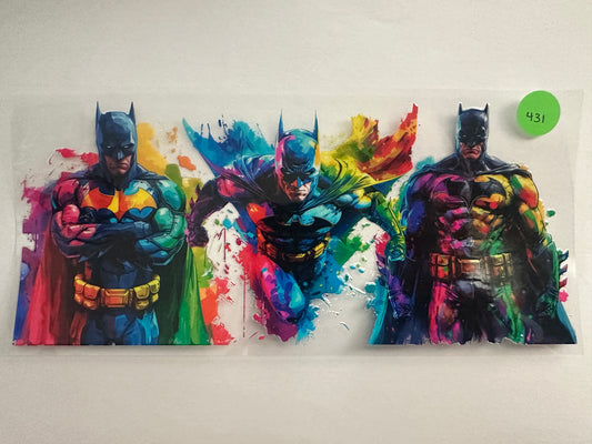 431 Colorful Batman (double sided)