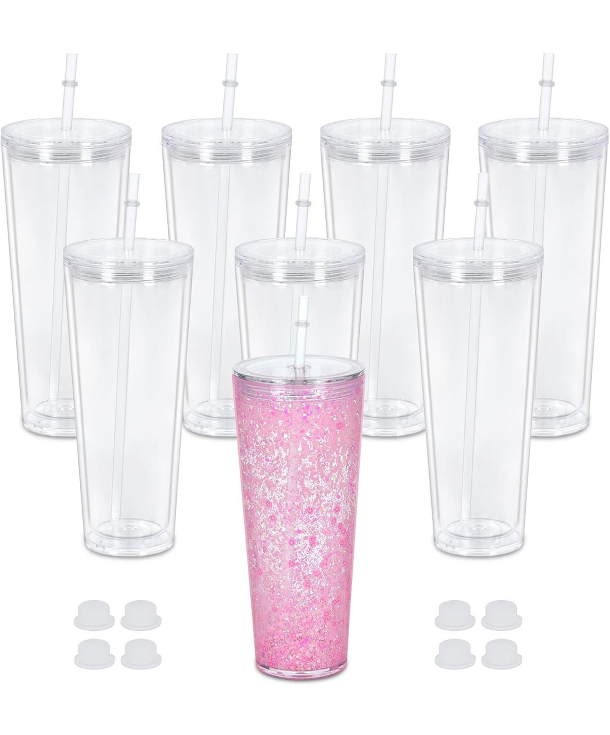 24 oz tapered acrylic tumbler
