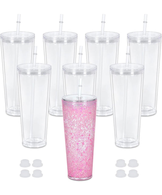 24 oz tapered acrylic tumbler