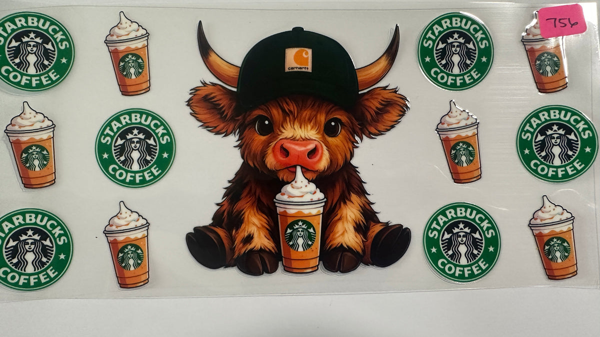 756- Cow and Starbucks