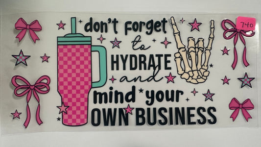 740- Mind your business