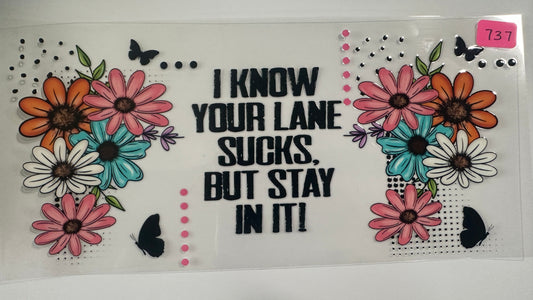 737- Your lane sucks