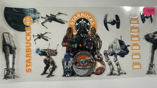 709- Starbucks Starwars