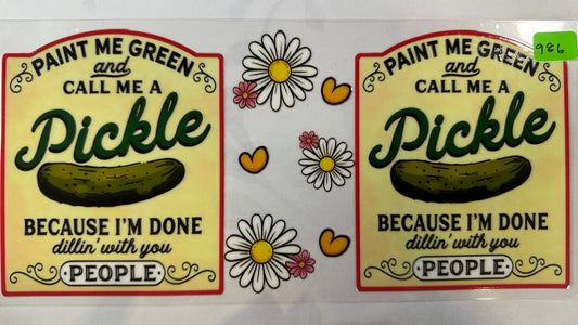 986- Pickle
