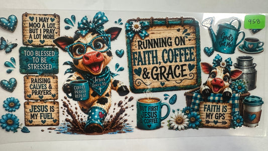 958- Cow and Coffee