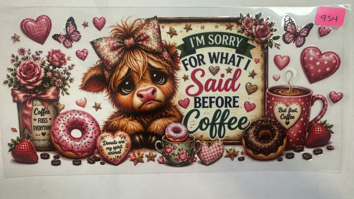 954- Cow and Coffee