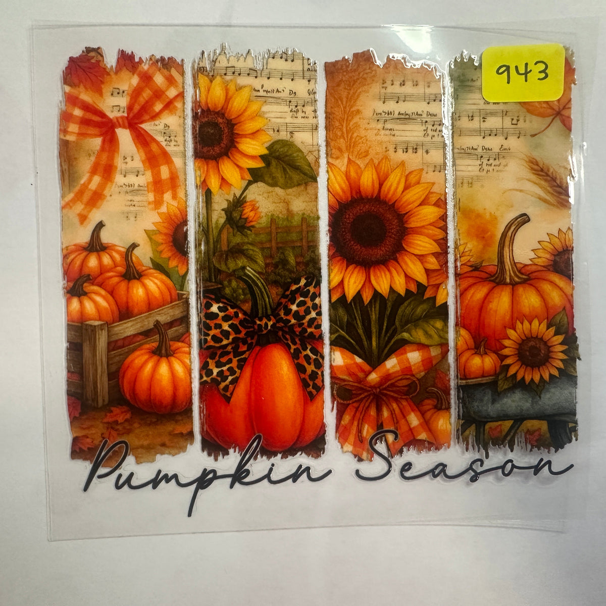 943- Pumpkin Season (Decal)