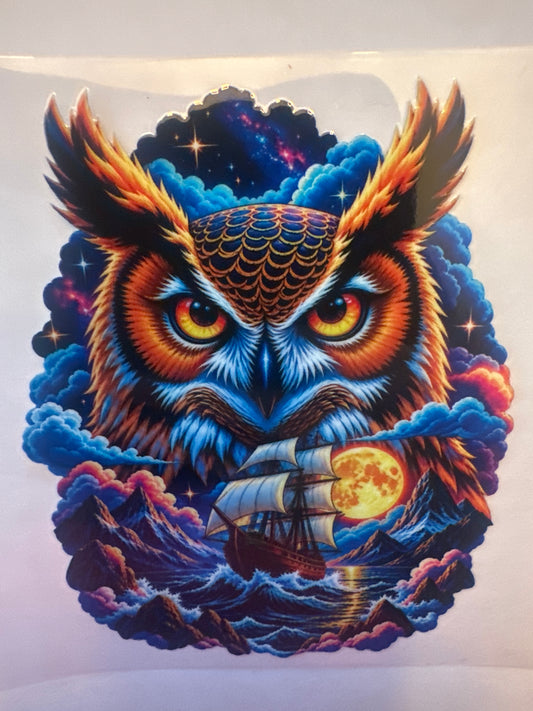 1138- Owl (decal)