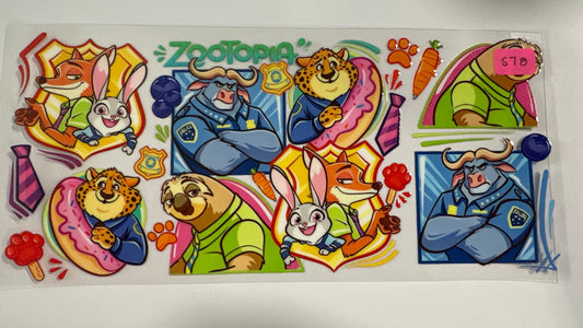578 Zootopia (doublesided)