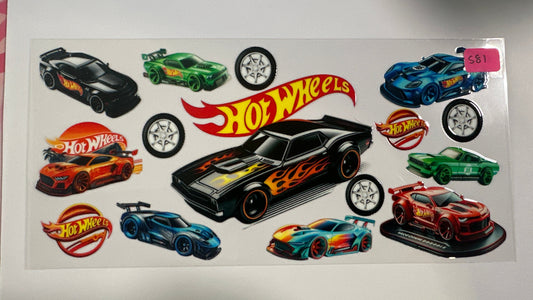 581 Hot Wheels (doublesided)