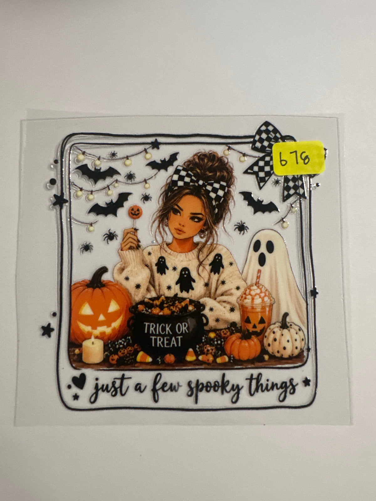 678- Decal Barbie Spooky