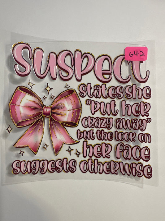 642- Suspect- Face