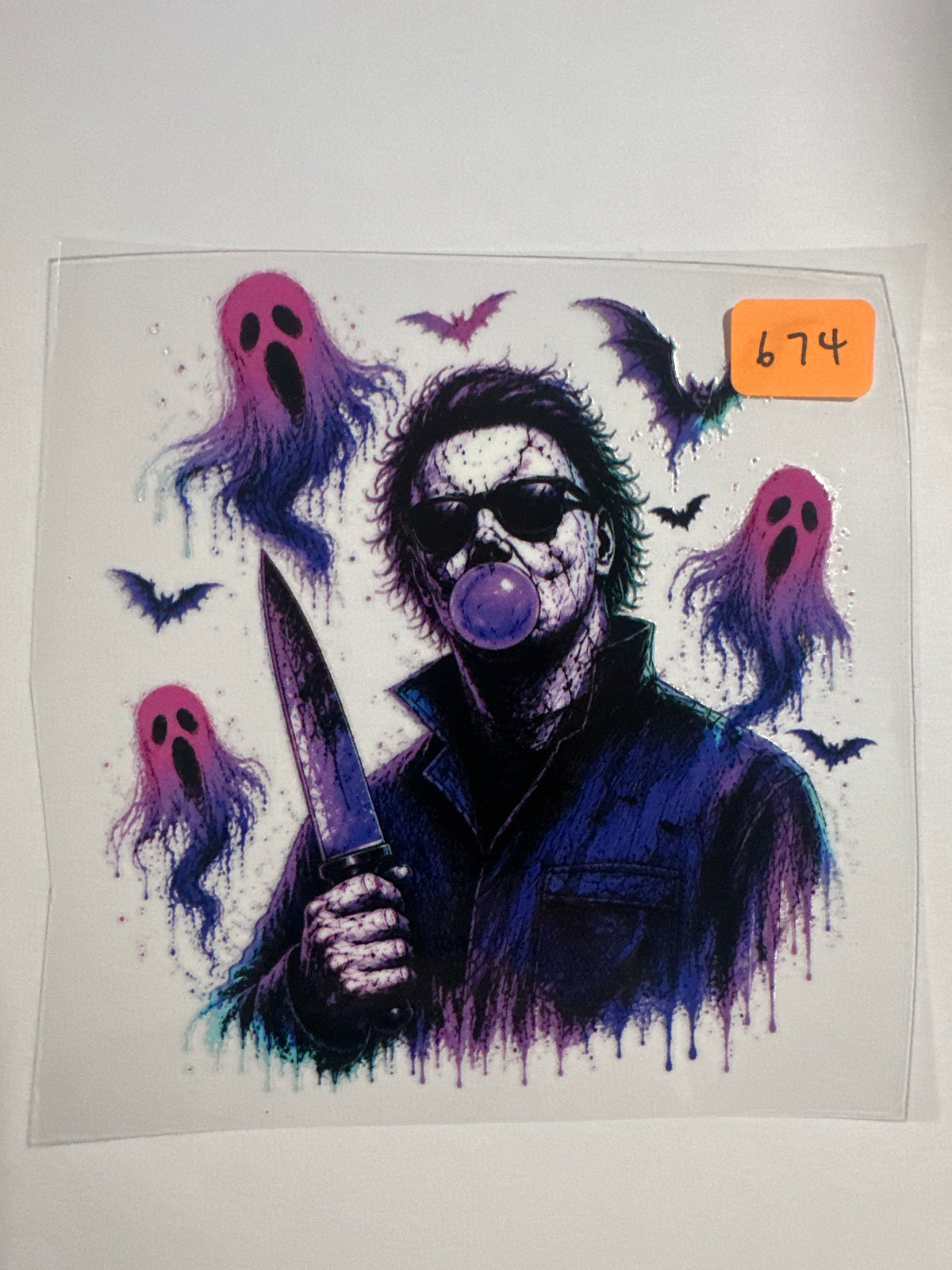674- Decal Michael Myers