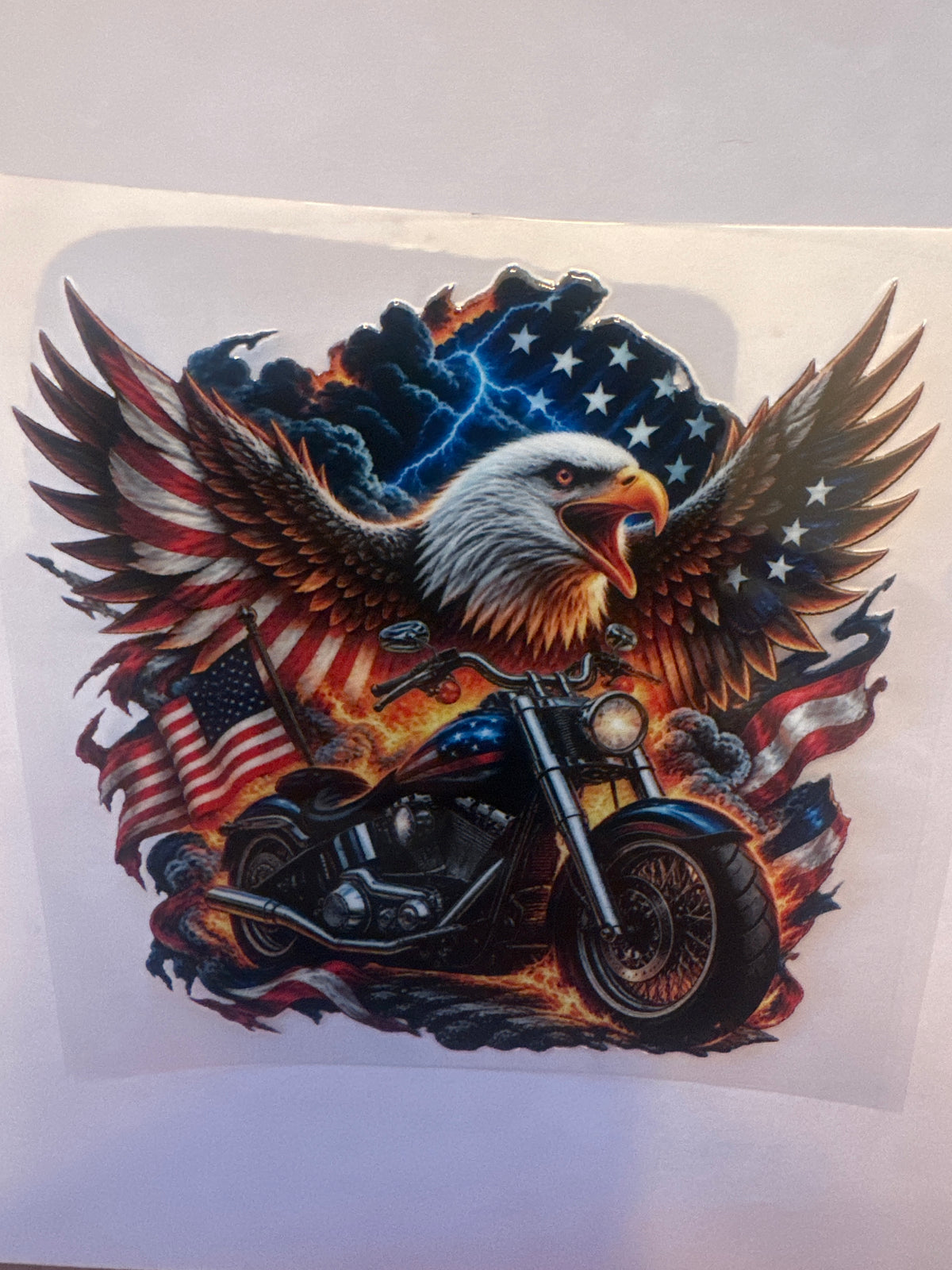 1132- Motorcycle (decal)