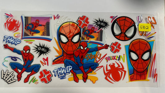 582 Spiderman (doublesided)