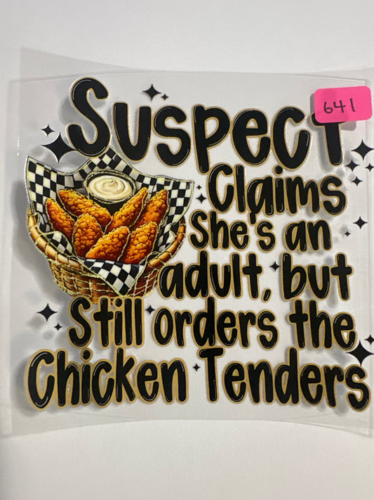 641- Suspect- Chicken Tenders