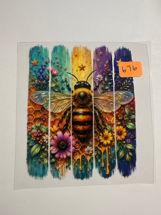 676- Decal Bee