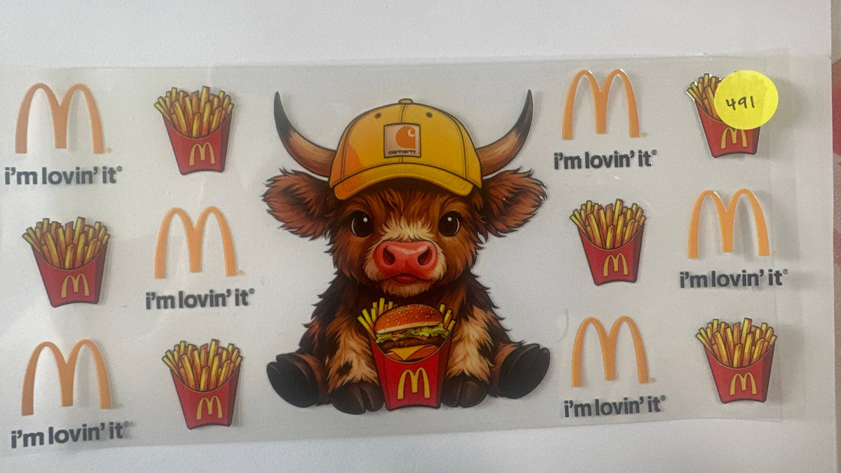 491 Cow and McDonalds