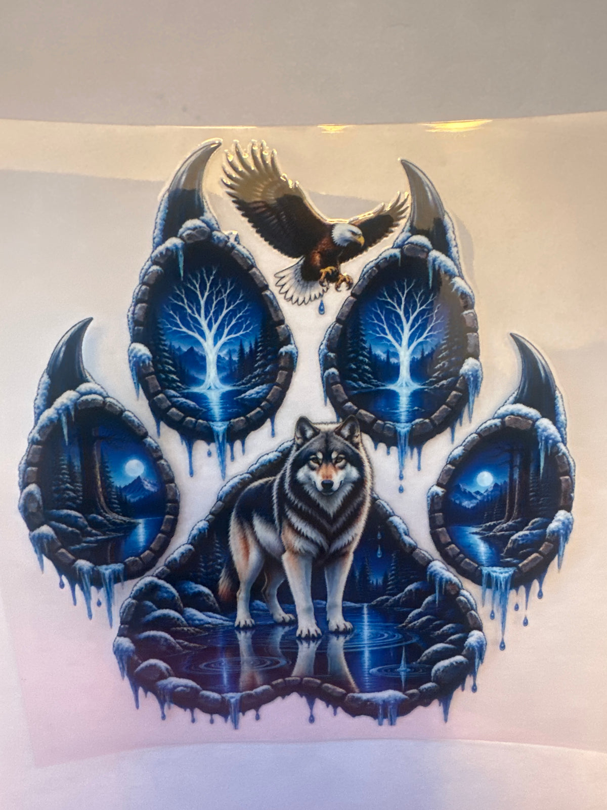 1135- Wolf (decal)