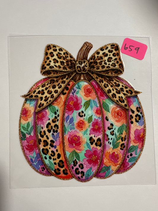 659- Decal Pumpkin
