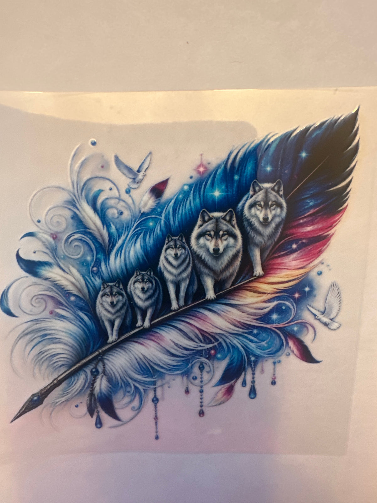 1134- Wolves (decal)